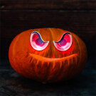 Ochi Infricosatori de Halloween - LED Rosu - cu Baterii