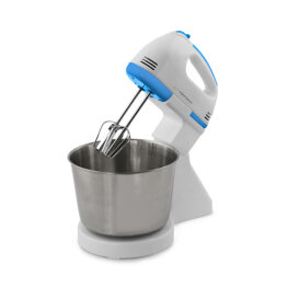 Mixer de Mana cu Bol – Esperanza Biscotti EKM019WB – 150W – Alb, Albastru
