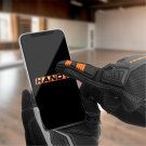 Manusa de Protectie - „M” - Insertie PVC, cu Degete TouchScreen