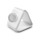 Statie de Incarcare Fara fir - 3 in 1 - Alb