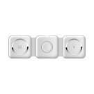 Statie de Incarcare Fara fir - 3 in 1 - Alb