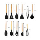 Set Unelte de Bucatarie Ruhhy (12 bucati)