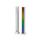 Ritmusra világító RGB LED kijelző - Fehér