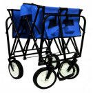 Carucior Pliabil - 116 x 54 x 90 cm - Albastru