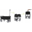 Carucior Pliabil - - 116 x 54 x 90 cm - Negru