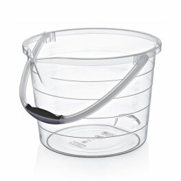 Galeata Transparenta cu Scara de Masurare - 10 L