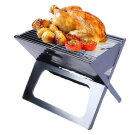 Gratar Portabil - 43,5 x 27,5 x 38 cm - Negru