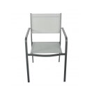 Scaun de Gradina GardenLine - 54 x 55 x 86 cm - Gri