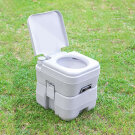 Toaleta Portabila pentru Excursii - 20 L - Gri