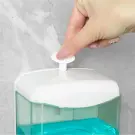 Dispenser de săpun lichid cu senzor pentru perete - 600 ml - Alb