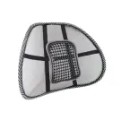 Suport lombar Malatec - 41x43 cm - Negru