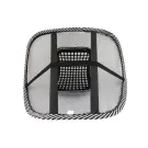 Suport lombar Malatec - 41x43 cm - Negru