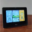 Stație Meteorologică Fără Fir - Ecran LCD - Negru