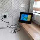 Stație Meteorologică Fără Fir - Ecran LCD - Negru