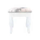 Scaun Vintage - 38x28x45 cm - Alb