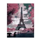Set de Pictură cu Numere - Turnul Eiffel - 40 x 50 cm