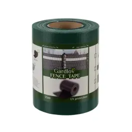 Banda de gard din PVC - 19 cm x 35 m - 450g/m2 - Verde