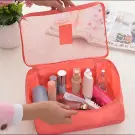 Set de organizatoare pentru călătorie, 6 piese, culoare somon