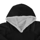 Hanorac cu Glugă XXL Supradimensionat, Negru