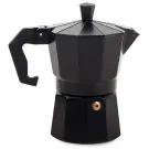 Cafetiera din Aluminiu, 150 ml, Negru