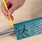 Sablon japonez pentru masurari tridimensionale, Albastru
