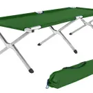 Pat Pliabil de Camping, Gradina sau Pescuit - Verde