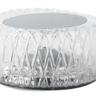 Lampă de noapte cu efect de cristal RGB LED, reîncărcabilă prin USB și cu telecomandă