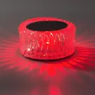 Lampă de noapte cu efect de cristal RGB LED, reîncărcabilă prin USB și cu telecomandă