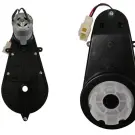 Motor de 12V 12000 RPM cu reductor pentru vehicule pe baterii