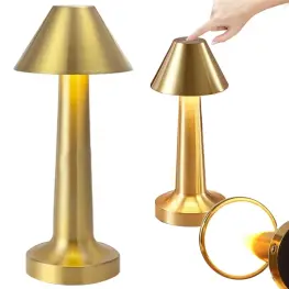 Lampa de Masa - Auriu - 23,5 cm