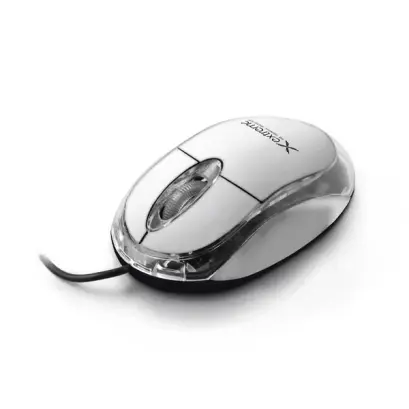 Mouse cu fir - Extreme Camille XM102W - Alb