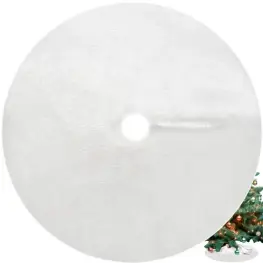Covor decorativ pentru bradul de Crăciun, 74 cm