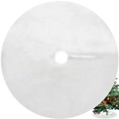 Covor decorativ pentru bradul de Crăciun, 74 cm
