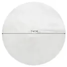 Covor decorativ pentru bradul de Crăciun, 74 cm
