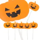 Set de decorațiuni Halloween pentru torturi și brioșe, 5 bucăți