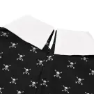 Costum de copii - Wednesday Addams, rochie neagră pentru Halloween