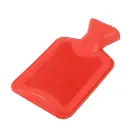 Termofor mare din cauciuc solid, 2000 ml, roșu