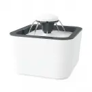 Fântână automată pentru pisici și câini 2.5L alb-gri