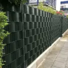 Clipsuri pentru gard 19cm, 12 bucăți, verde închis