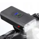 Set Lumini LED pentru Bicicletă Față și Spate, Reîncărcabile USB, 1600 lm, IPX45