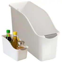 Organizator bucătărie plastic, recipient pentru produse de curățenie