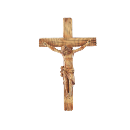 Crucifix cu Isus din Poliresin 12,5 x 3,5 x 20 cm
