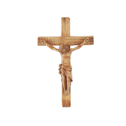 Crucifix cu Isus din Poliresin 12,5 x 3,5 x 20 cm