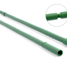 Suport spiralat pentru plante, 60 cm, verde