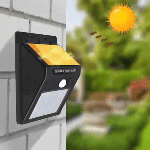 Lampa Solara Cu Senzor De Miscare
